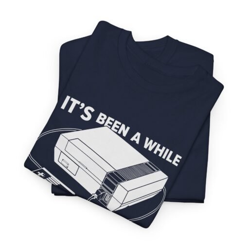 "It’s Been a While Since You Turned Me On" Unisex T-Shirt – Retro Gamer Humor - Image 3