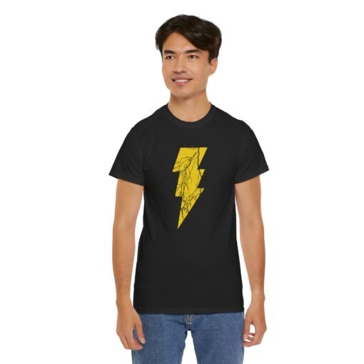 "Black Lightning" Unisex T-Shirt – Electrifying Style - Image 12