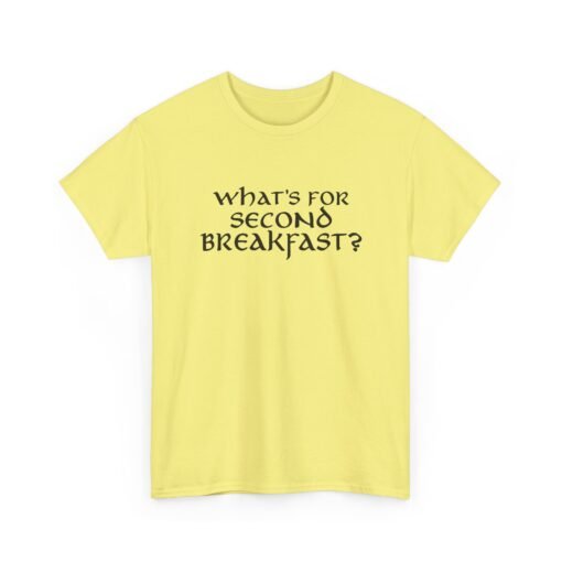 "What’s for Second Breakfast?" Unisex T-Shirt – Hobbit Appetite Approved - Image 26