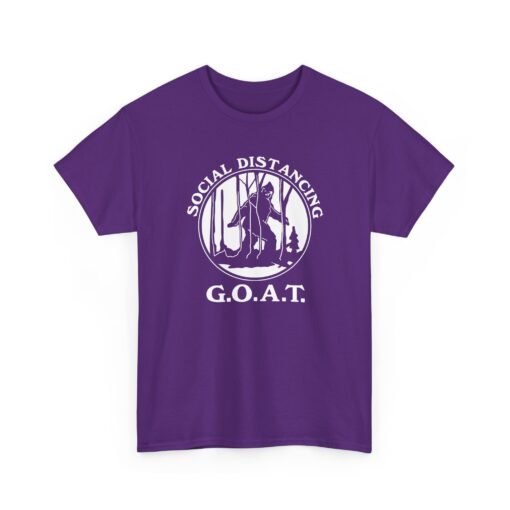 "Social Distancing G.O.A.T." Unisex T-Shirt – Bigfoot Approved - Image 27