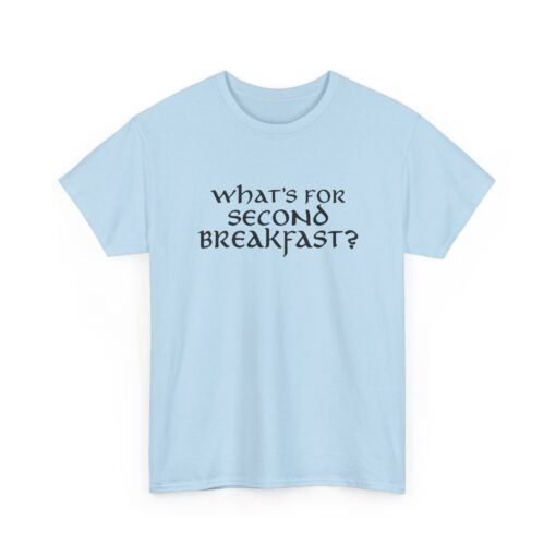 "What’s for Second Breakfast?" Unisex T-Shirt – Hobbit Appetite Approved - Image 23