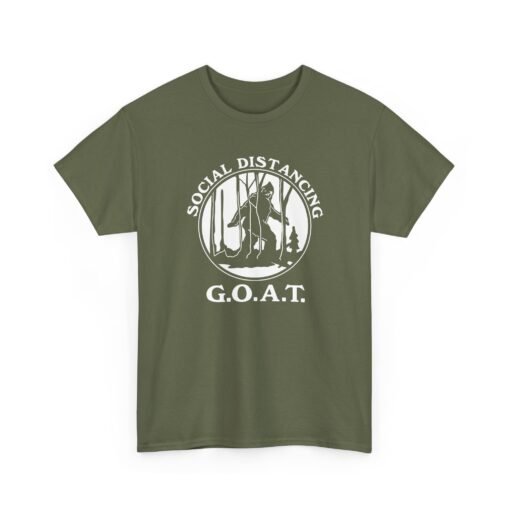 "Social Distancing G.O.A.T." Unisex T-Shirt – Bigfoot Approved - Image 21