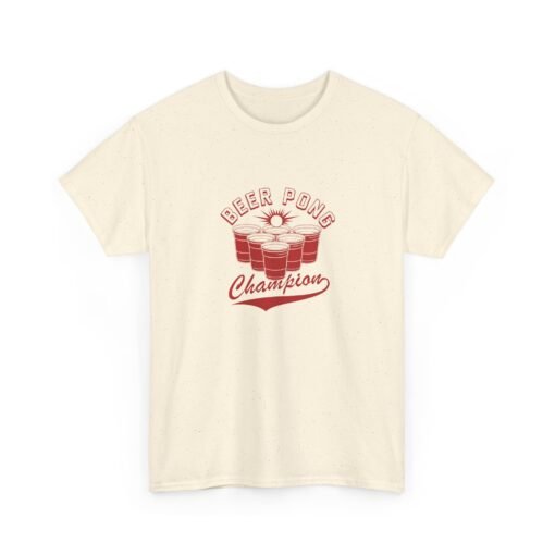 "Beer Pong Champion" Unisex T-Shirt – Raise Your Cup to Victory - Image 24