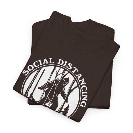 "Social Distancing G.O.A.T." Unisex T-Shirt – Bigfoot Approved - Image 3