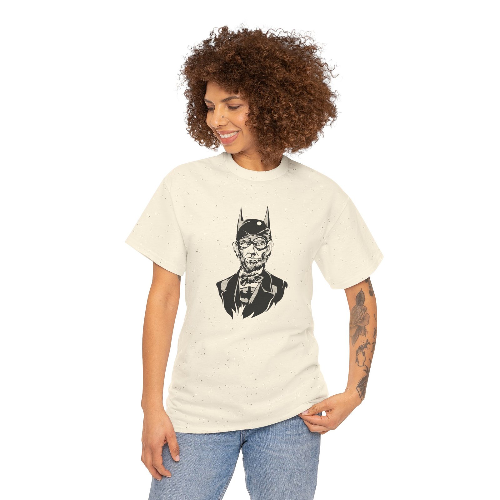 "Abe-Man" Unisex T-Shirt – The Hero History Deserved - Image 5