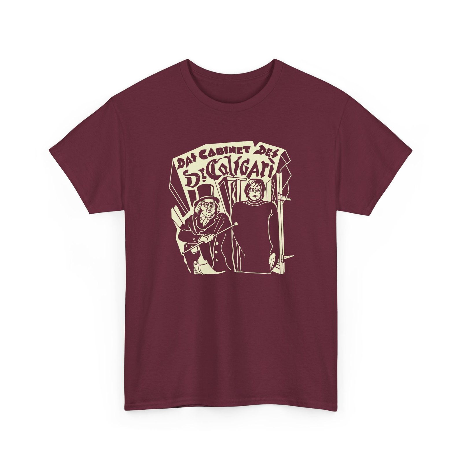 "Das Cabinet des Dr. Caligari" Unisex T-Shirt – Silent Film Horror Classic - Image 19