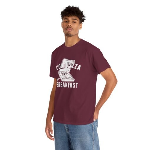 "Cold Pizza for Breakfast" Unisex T-Shirt – Breakfast of Champions - Image 8
