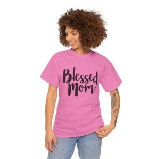"Blessed Mom" Unisex T-Shirt – Love in Every Stitch - Image 5