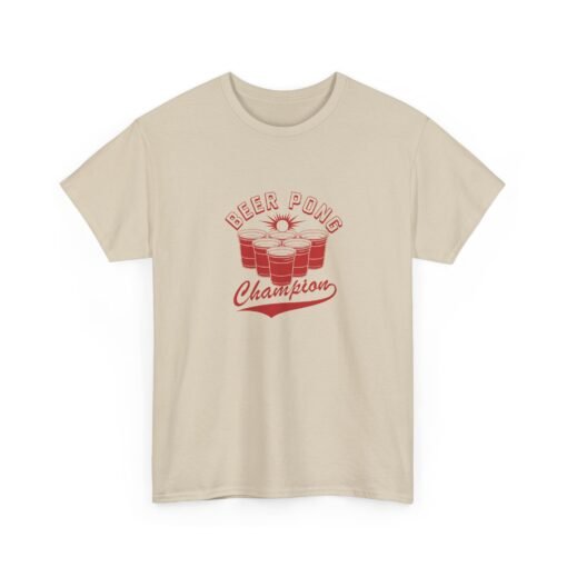 "Beer Pong Champion" Unisex T-Shirt – Raise Your Cup to Victory - Image 23
