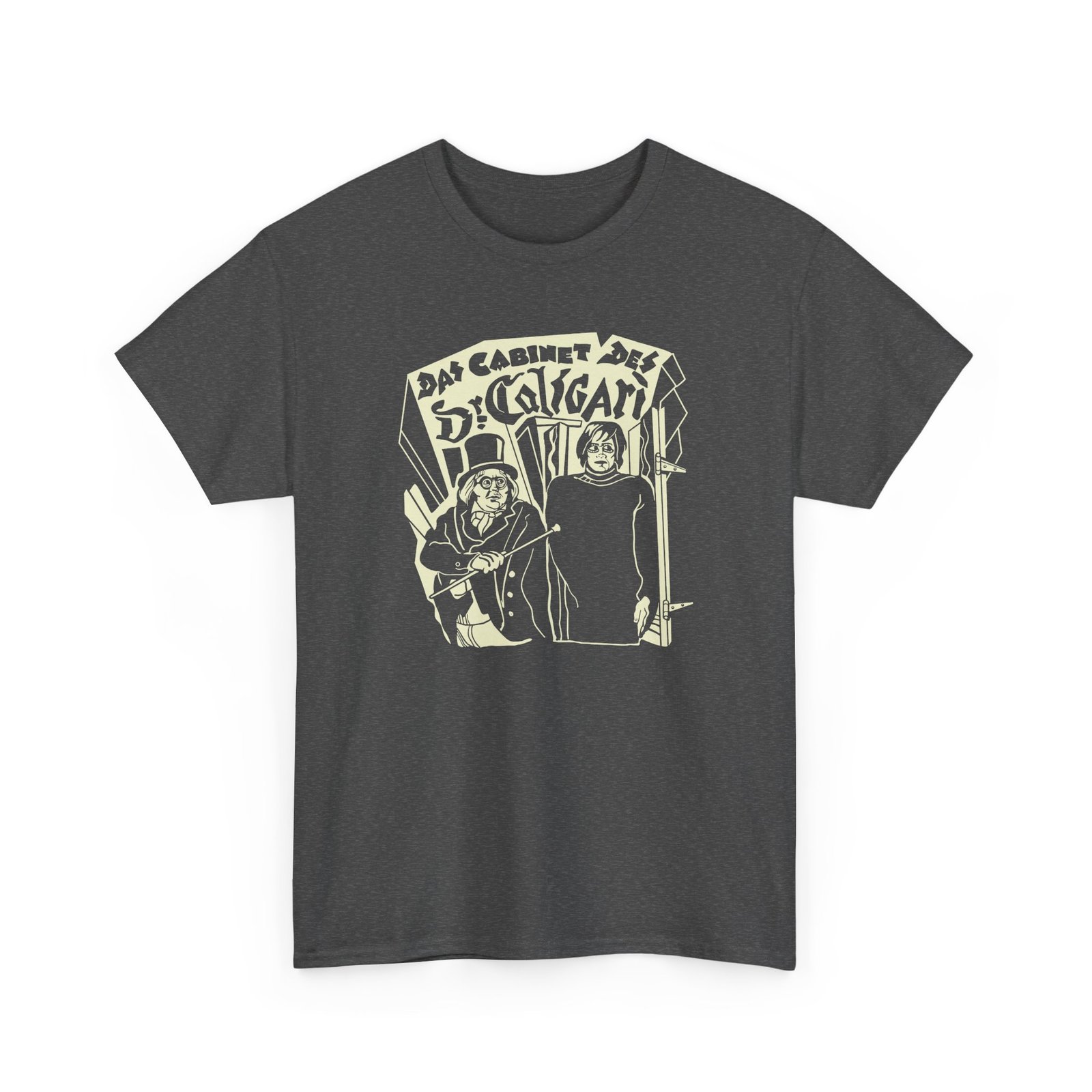 "Das Cabinet des Dr. Caligari" Unisex T-Shirt – Silent Film Horror Classic - Image 22