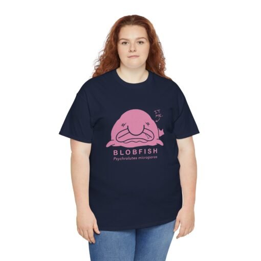 "Blobfish – It Me" Unisex T-Shirt – Deep Sea Humor - Image 9
