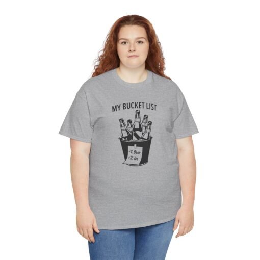"My Bucket List" Unisex T-Shirt – Chill Goals Only - Image 9