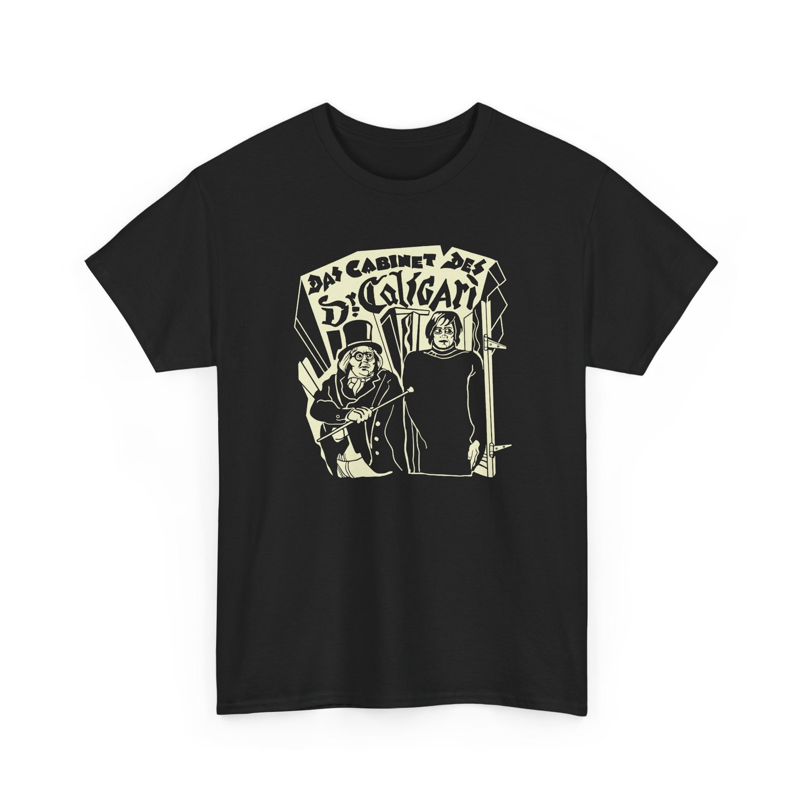 "Das Cabinet des Dr. Caligari" Unisex T-Shirt – Silent Film Horror Classic