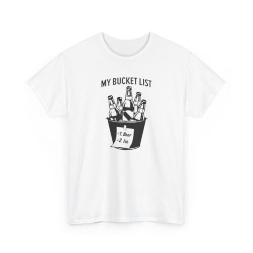 "My Bucket List" Unisex T-Shirt – Chill Goals Only - Image 18