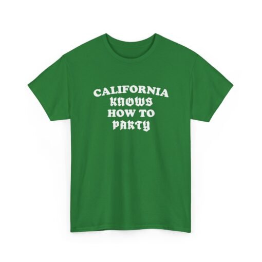 "California Knows How to Party" Unisex T-Shirt – West Coast Vibes - Image 22
