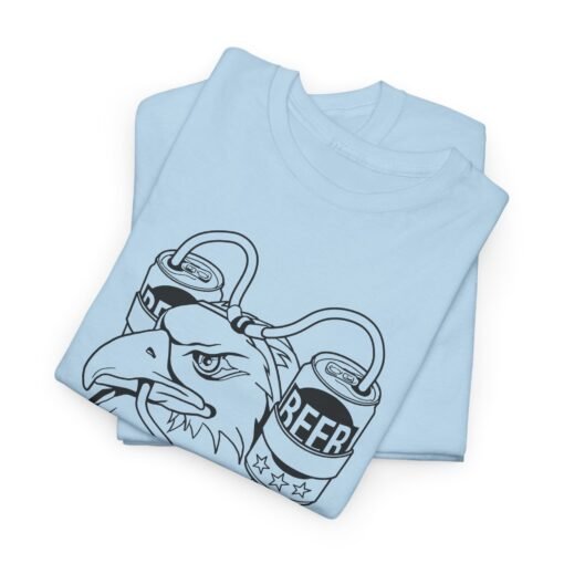 "Party Eagle" Unisex T-Shirt – Freedom on Tap - Image 3
