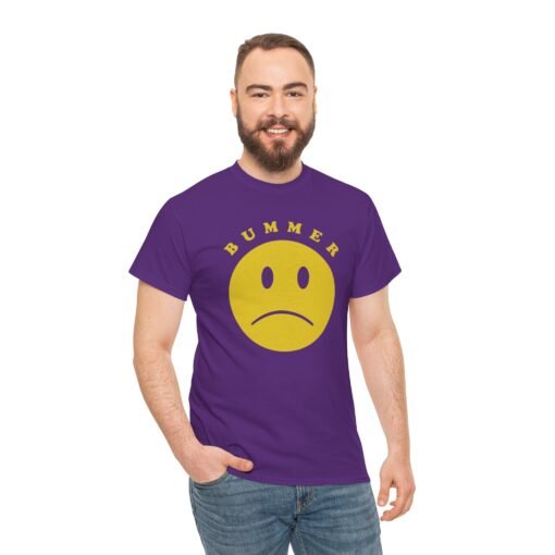 "Bummer" Unisex T-Shirt – Classic Mood, Simple Style - Image 6