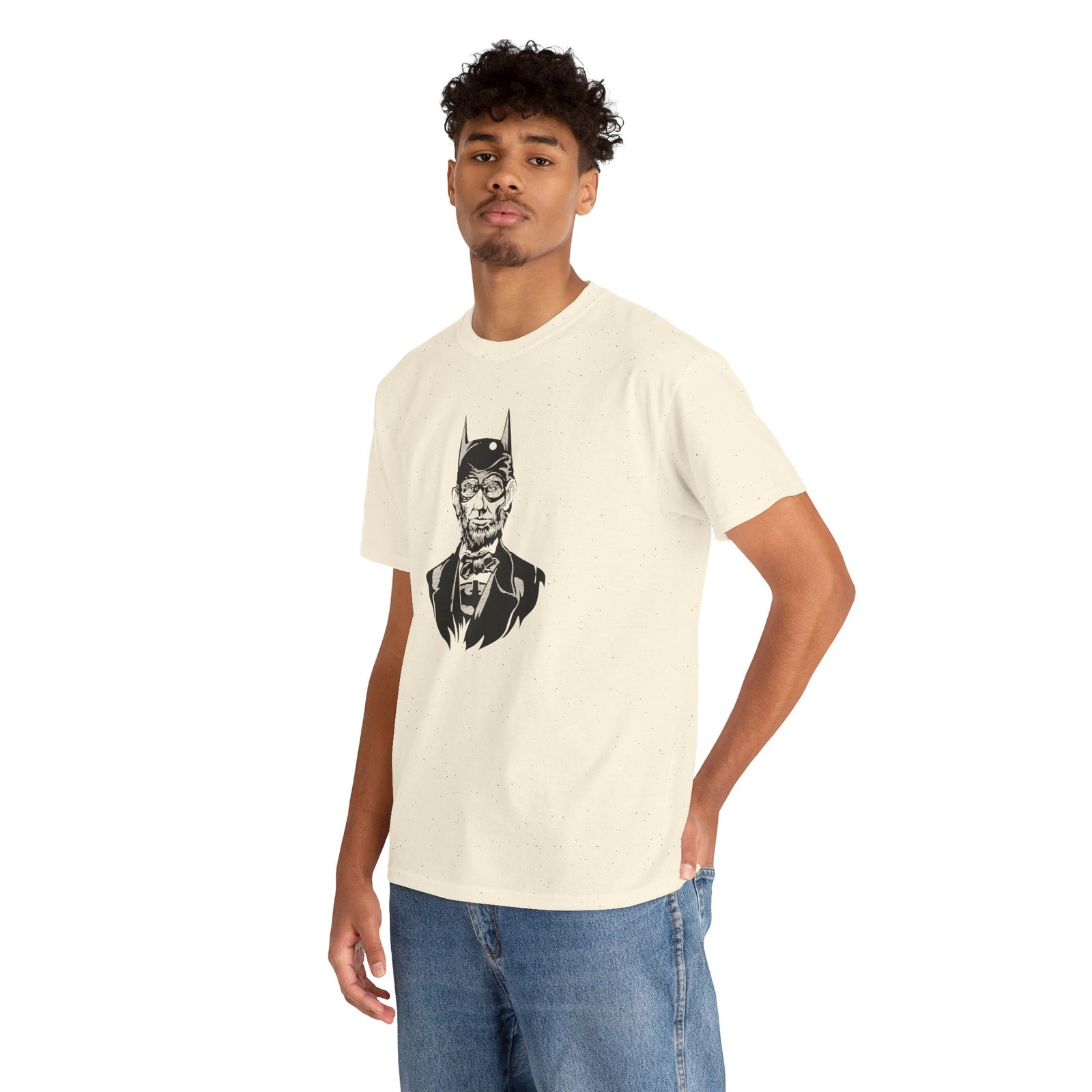 "Abe-Man" Unisex T-Shirt – The Hero History Deserved - Image 8
