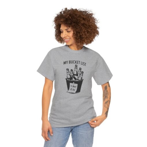 "My Bucket List" Unisex T-Shirt – Chill Goals Only - Image 5