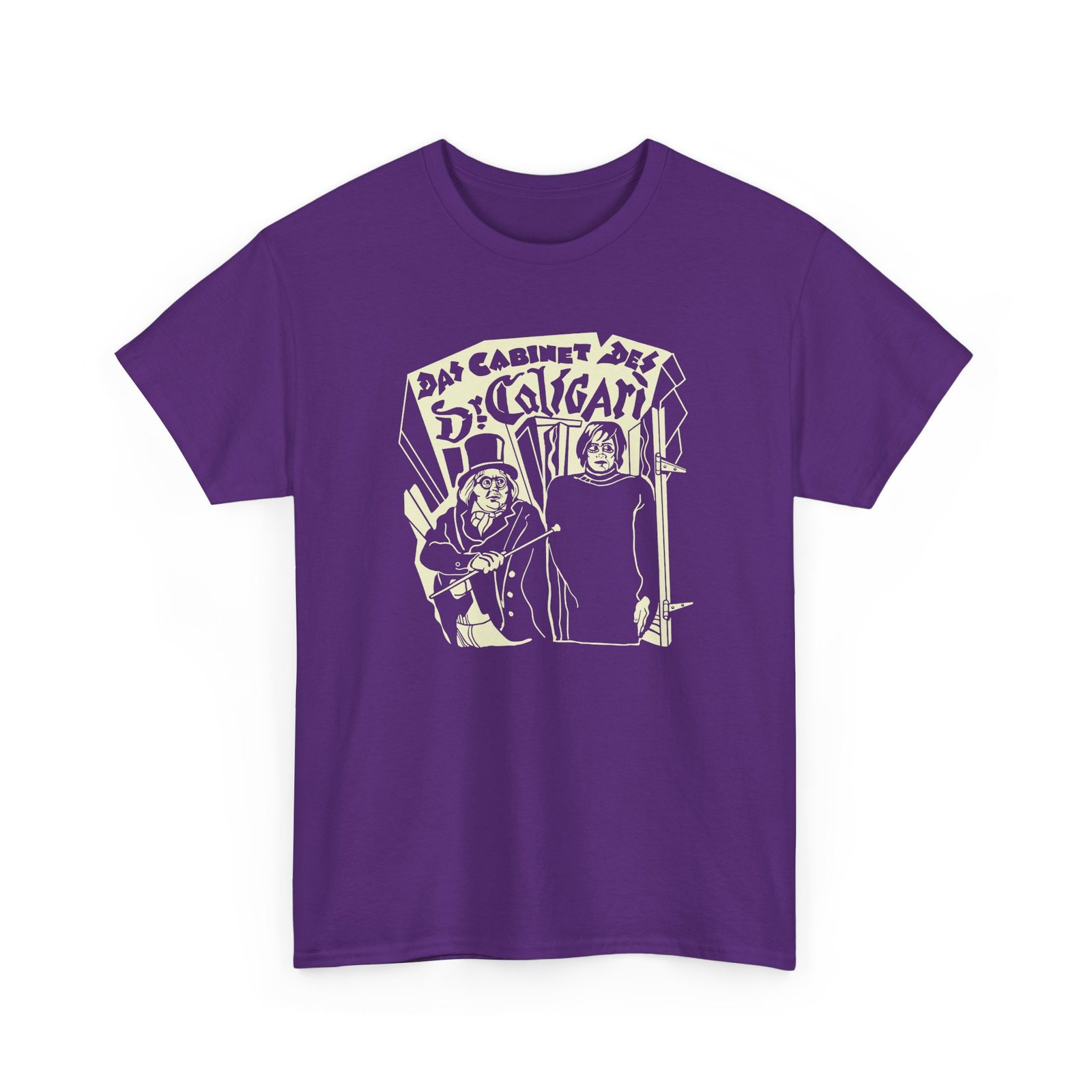 "Das Cabinet des Dr. Caligari" Unisex T-Shirt – Silent Film Horror Classic - Image 25