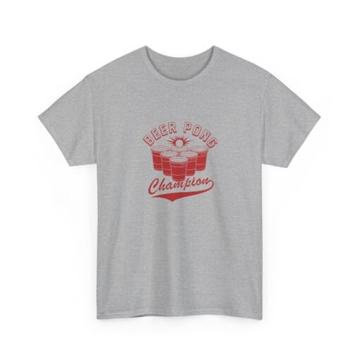 "Beer Pong Champion" Unisex T-Shirt – Raise Your Cup to Victory - Image 20