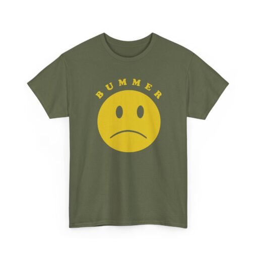 "Bummer" Unisex T-Shirt – Classic Mood, Simple Style - Image 22