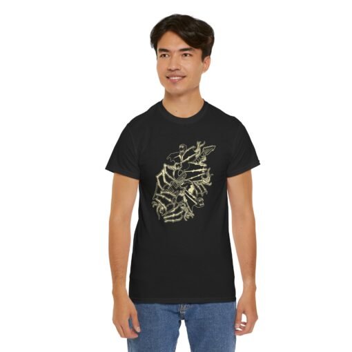 "Guitar Bats" Unisex T-Shirt – Stranger Vibes, Rock Legend Energy - Image 12