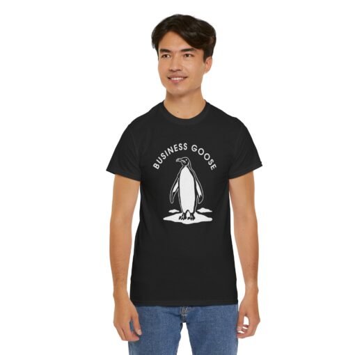 "Business Goose" Unisex T-Shirt – Professional Chaos in Style - Image 12