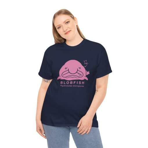 "Blobfish – It Me" Unisex T-Shirt – Deep Sea Humor - Image 6