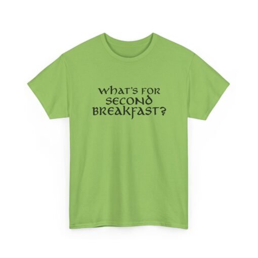 "What’s for Second Breakfast?" Unisex T-Shirt – Hobbit Appetite Approved - Image 27