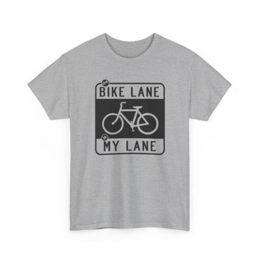 "The Bike Lane Is My Lane" Unisex T-Shirt – Ride With Pride - Image 12
