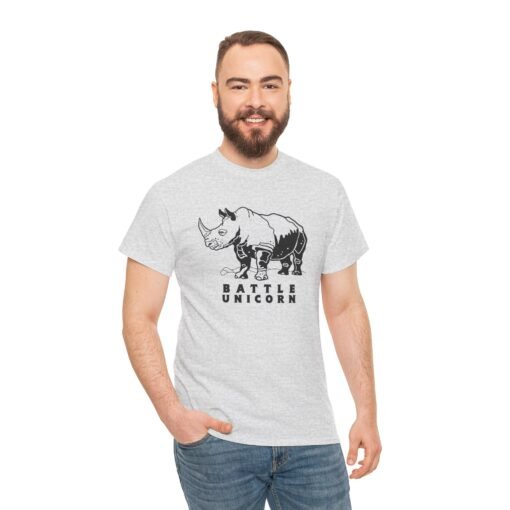 "Battle Unicorn" Unisex T-Shirt – Tougher Than Magic - Image 7