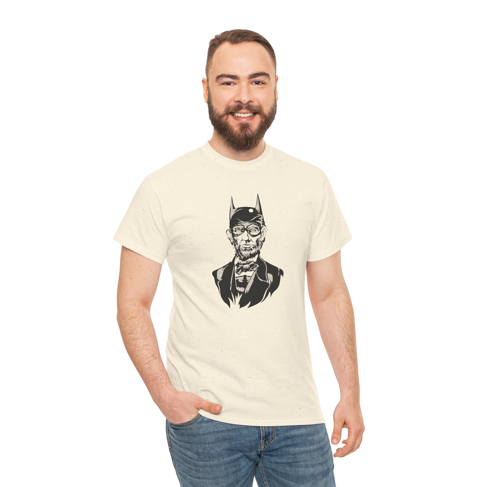 "Abe-Man" Unisex T-Shirt – The Hero History Deserved - Image 7