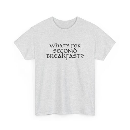 "What’s for Second Breakfast?" Unisex T-Shirt – Hobbit Appetite Approved - Image 19