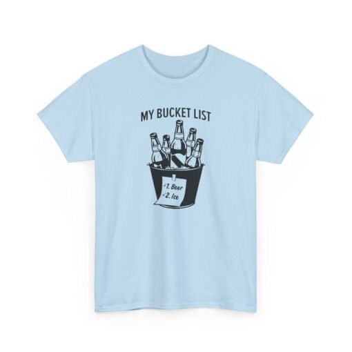 "My Bucket List" Unisex T-Shirt – Chill Goals Only - Image 21