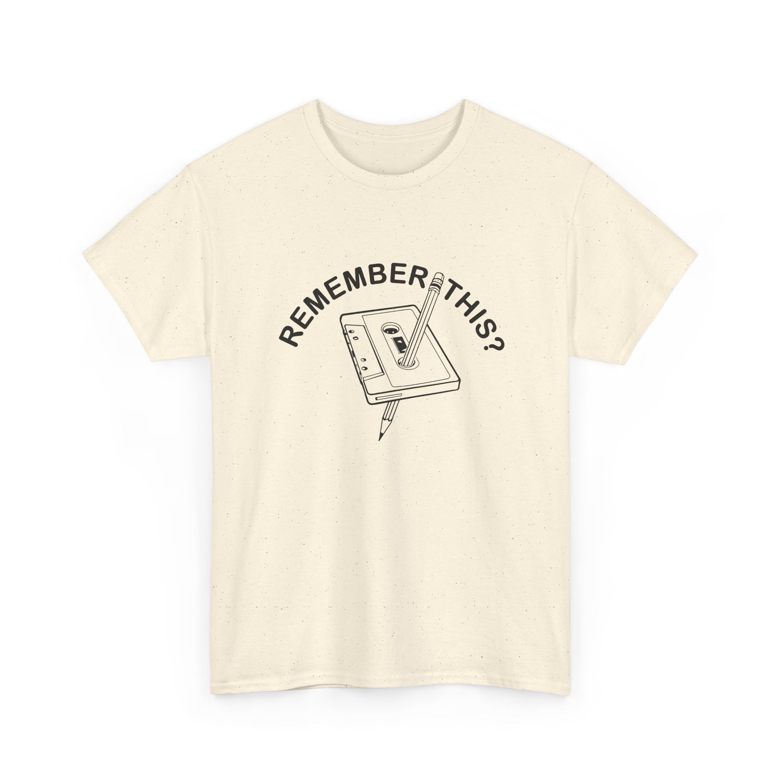 Cassette & Pencil Unisex T-Shirt – The Ultimate Throwback Tool Kit - Image 21