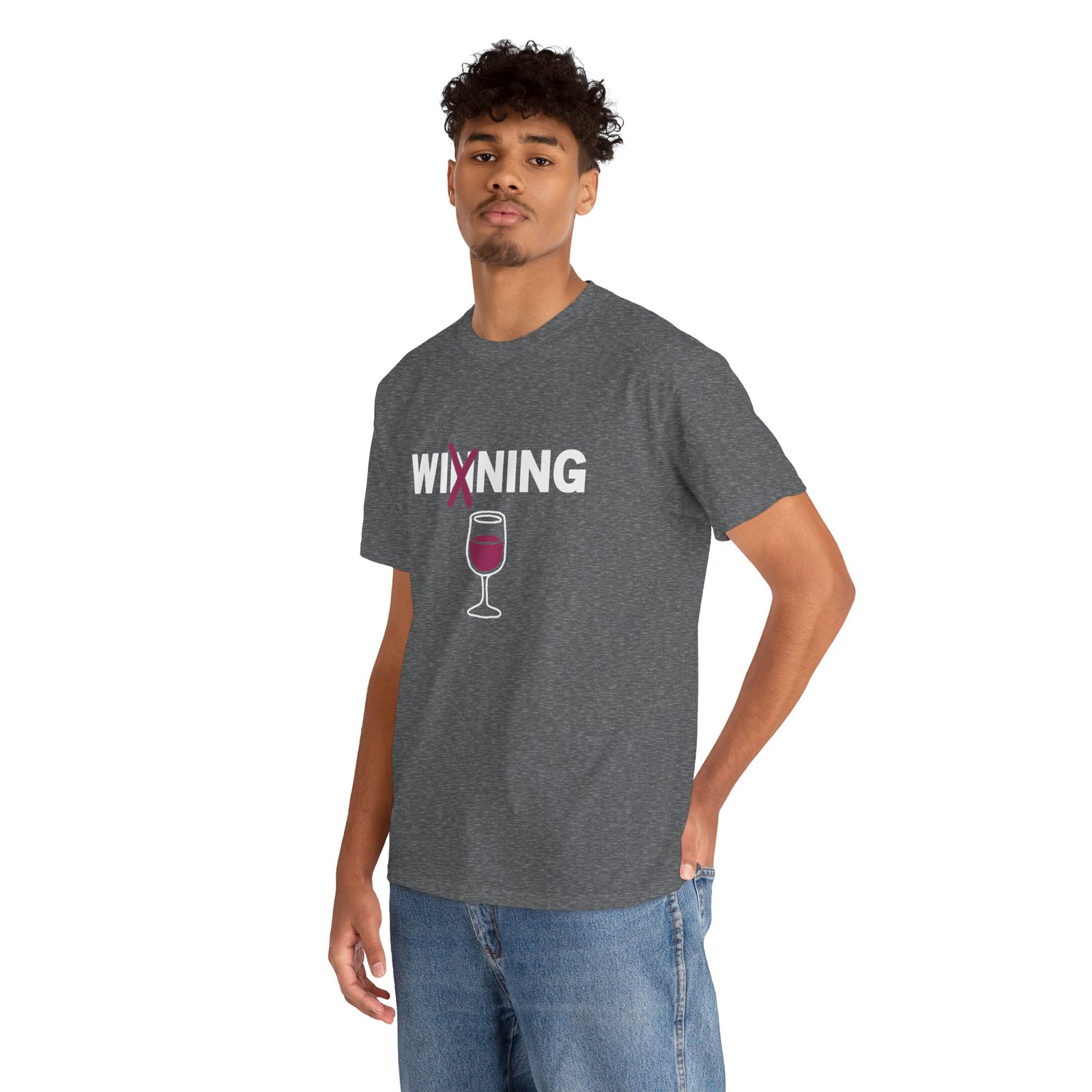 "WINING" Unisex T-Shirt – Winning, But Make It Wine - Image 8