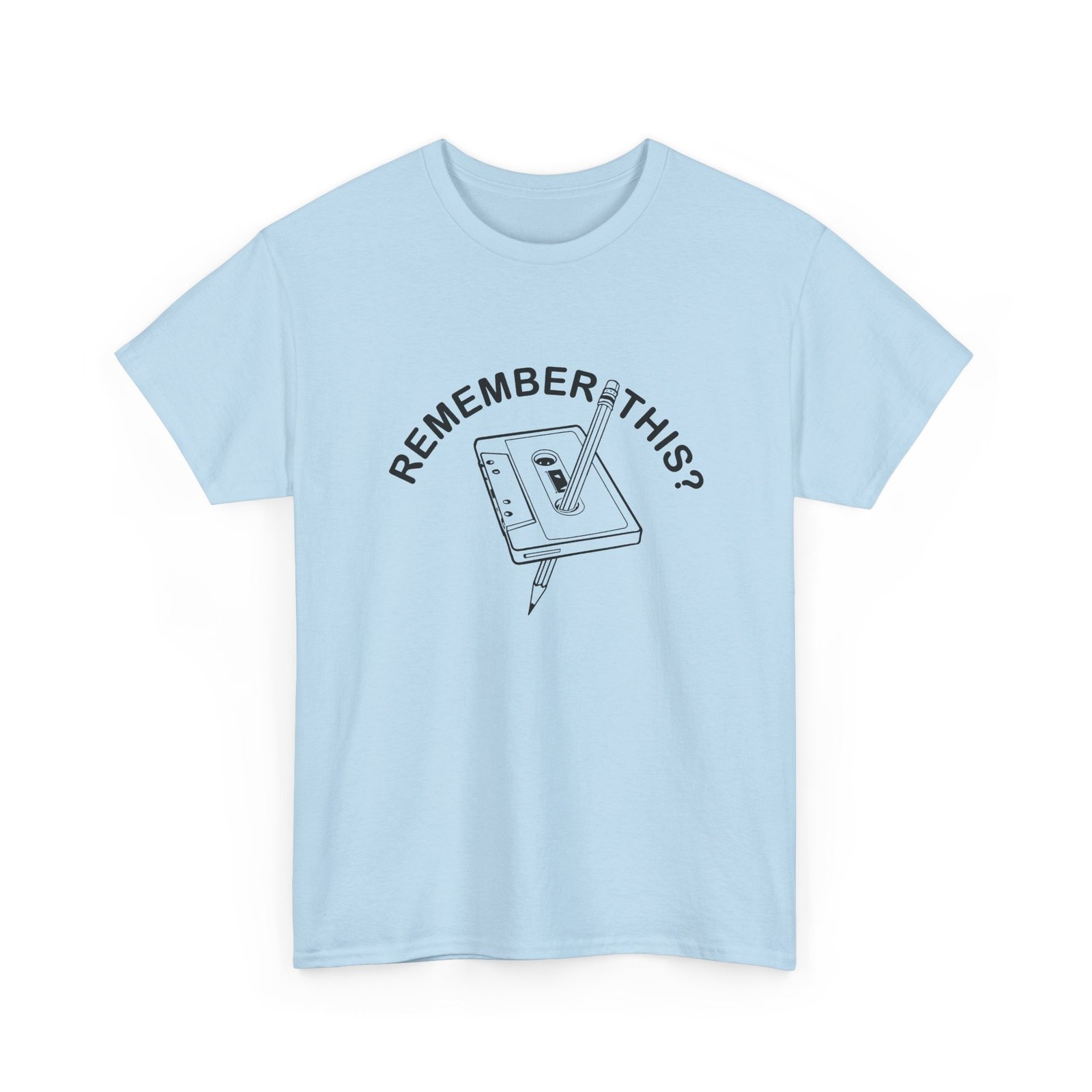 Cassette & Pencil Unisex T-Shirt – The Ultimate Throwback Tool Kit - Image 18