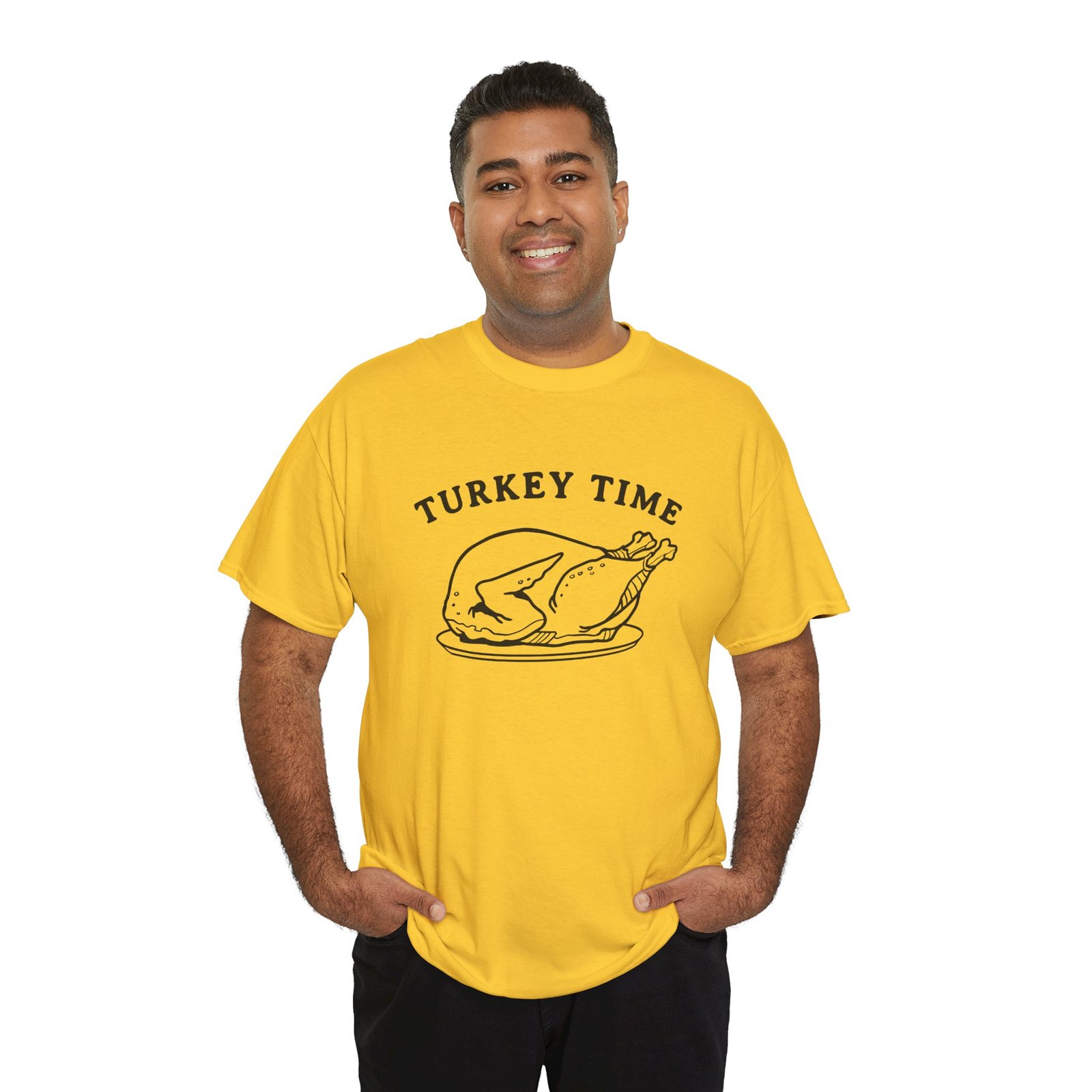 "Turkey Time" Unisex T-Shirt – Feast Mode Activated - Image 10