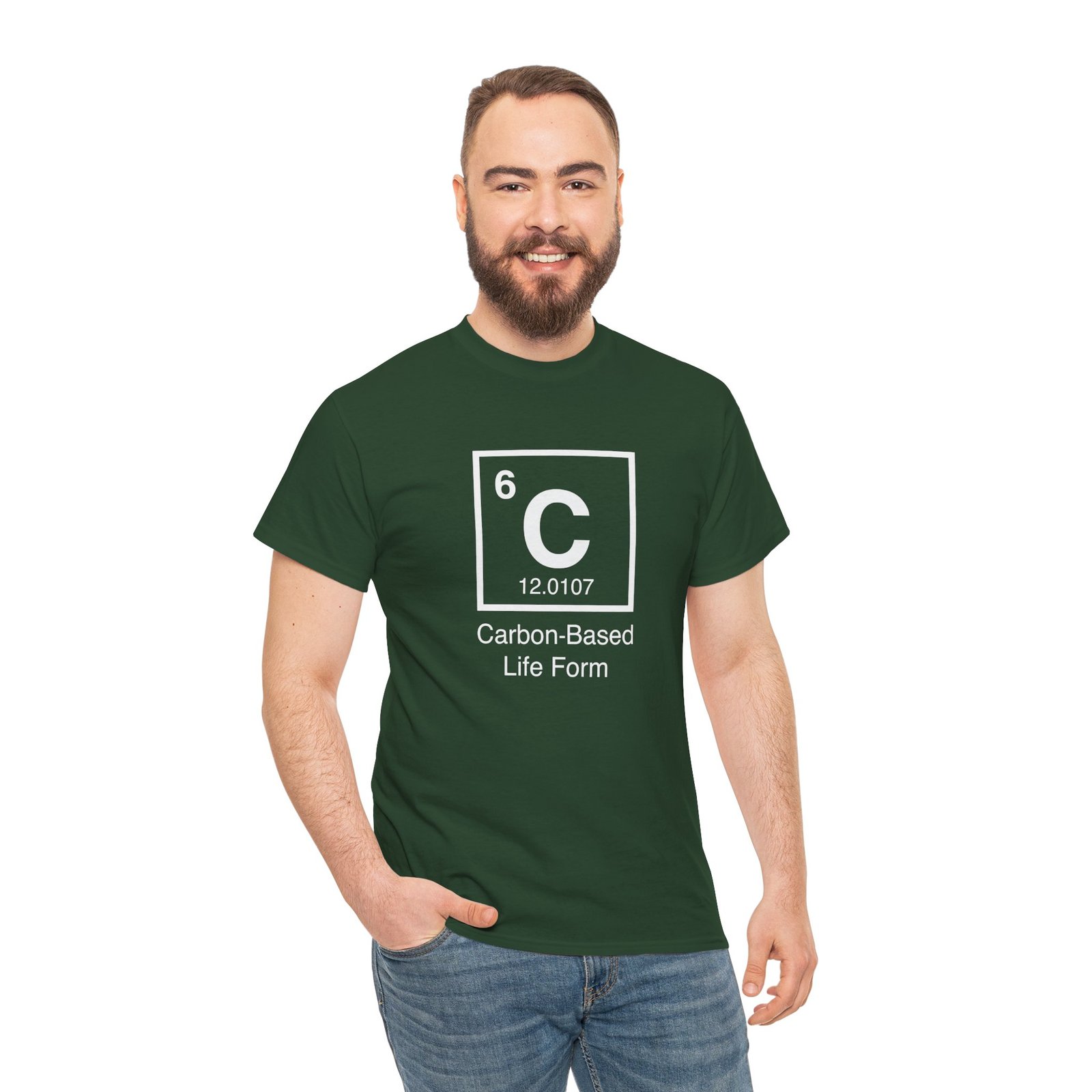 Carbon Based Life Form Unisex T-Shirt – Science, Simplified - Image 7
