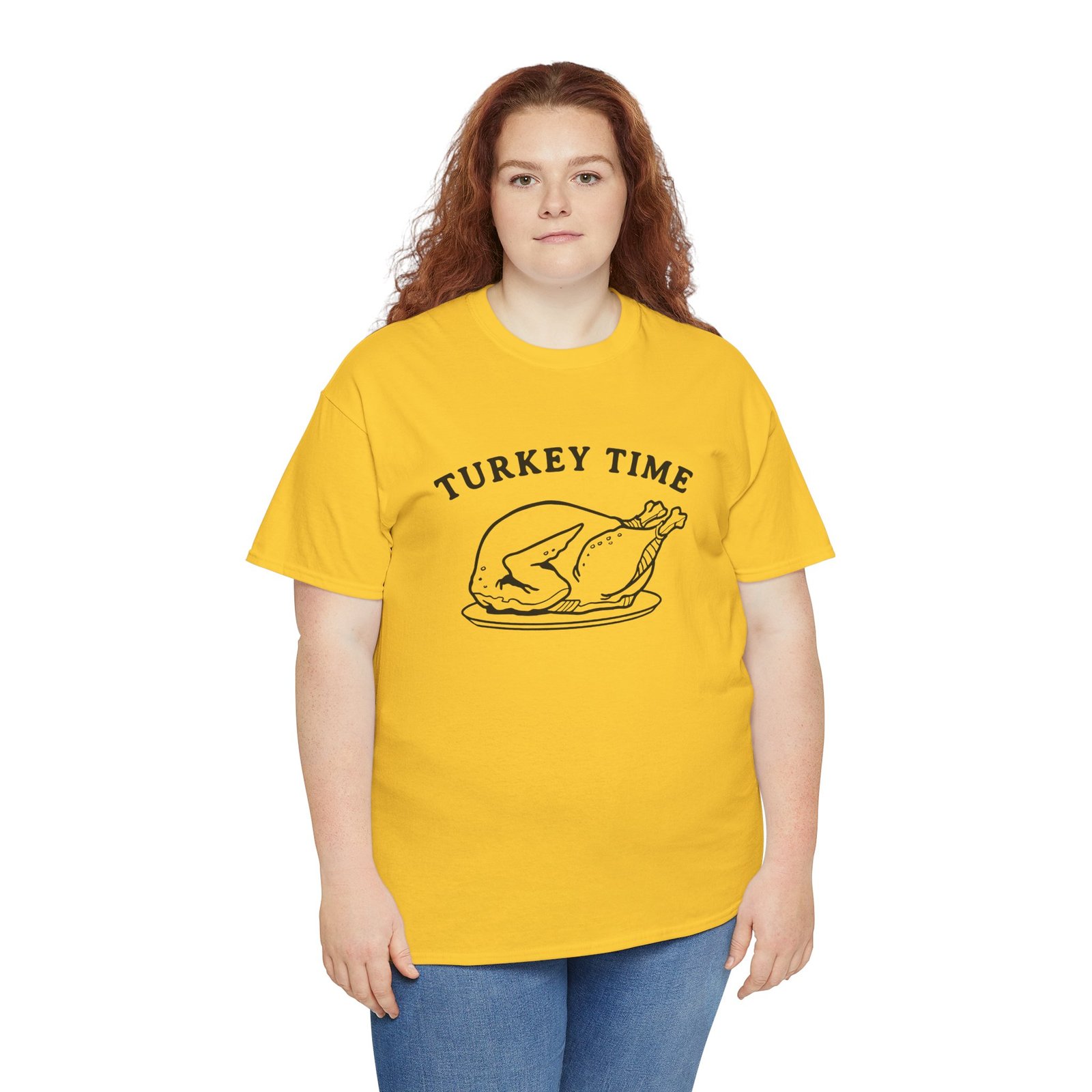 "Turkey Time" Unisex T-Shirt – Feast Mode Activated - Image 9