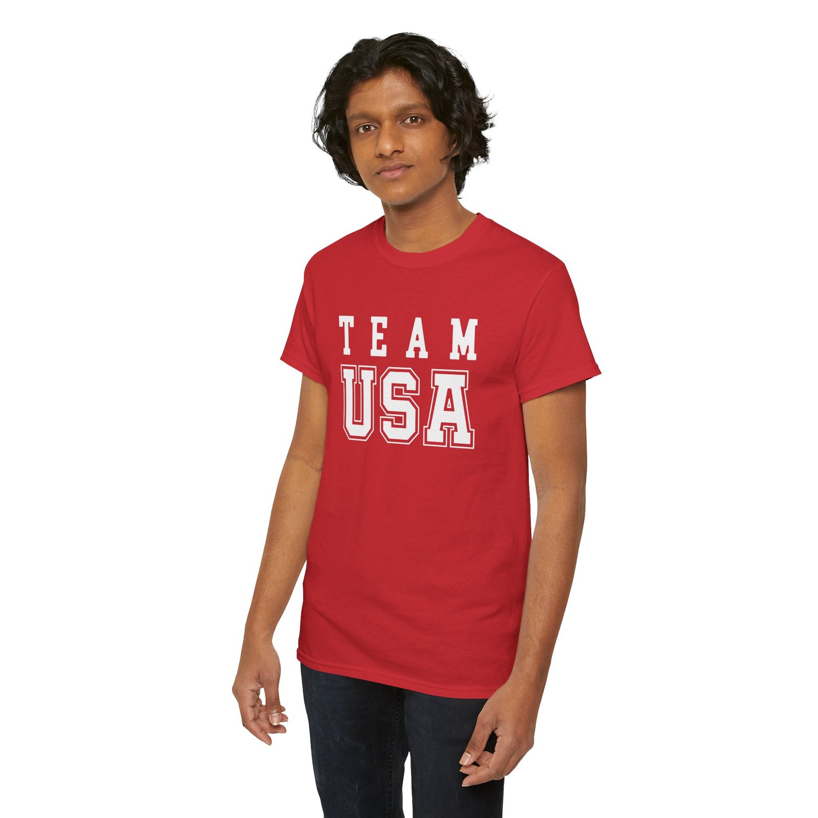 "Team USA" Unisex T-Shirt – United in Red, White & Blue - Image 11