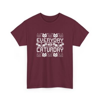 Everyday Is Caturday - Unisex T-Shirt – Feline Festive Vibes