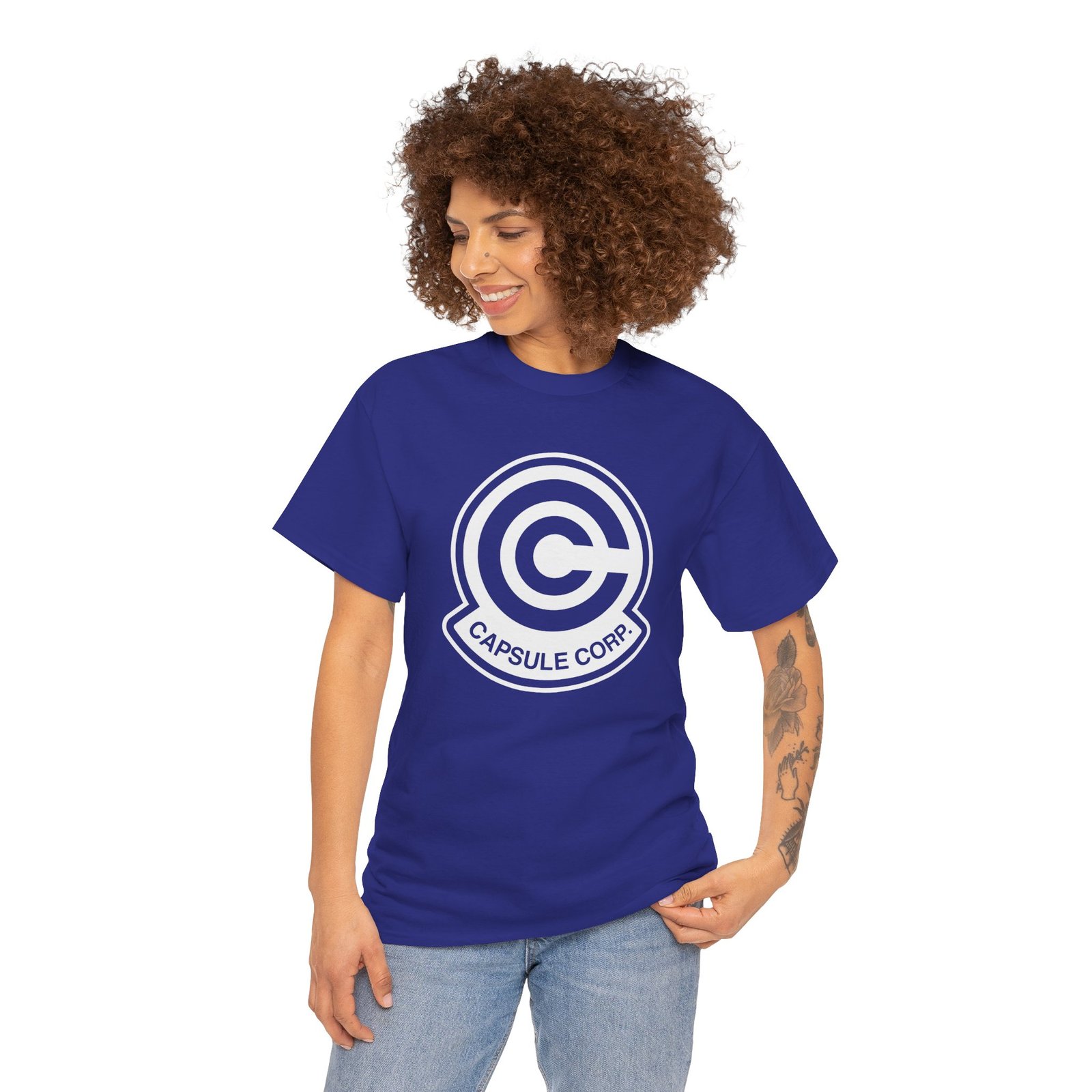 Capsule Corp. - Unisex T-Shirt – Clean, Classic, Saiyan-Approved - Image 5