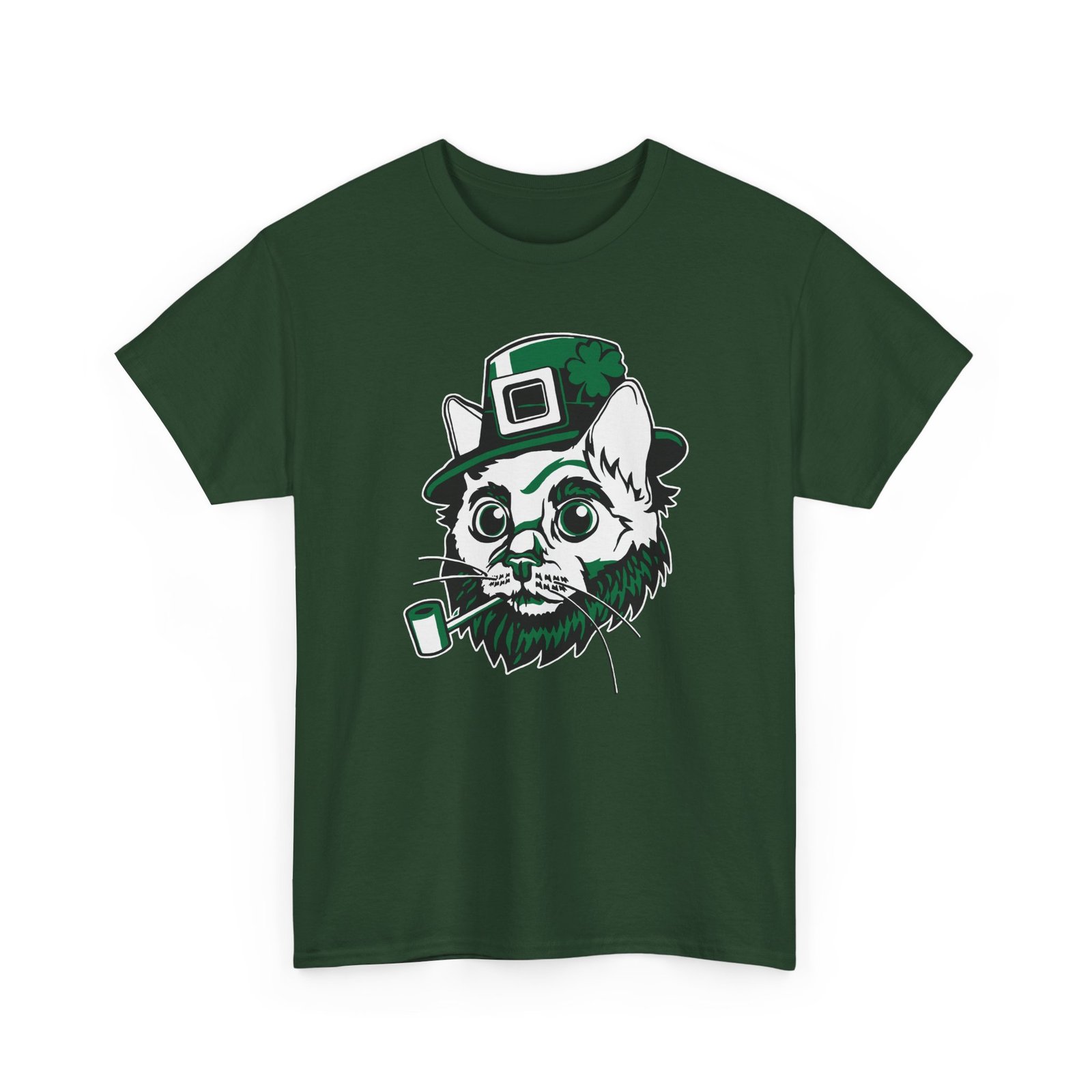 "Leprechaun Cat" Unisex T-Shirt – Purrfectly Lucky - Image 23