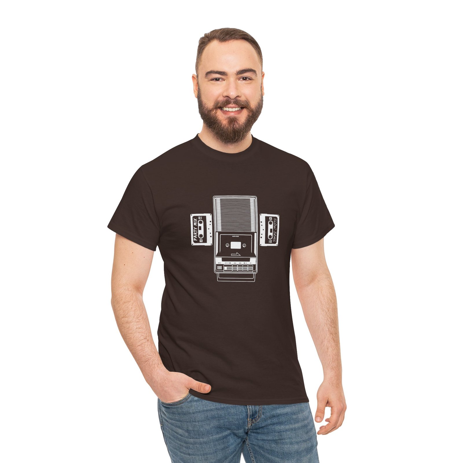 Retro Cassette Vibes Unisex T-Shirt – Rewind to the Good Times - Image 7