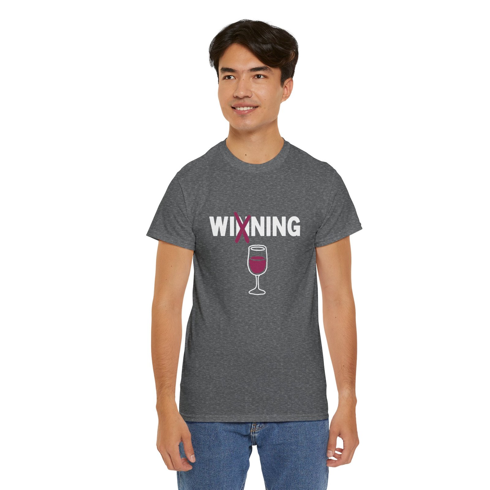 "WINING" Unisex T-Shirt – Winning, But Make It Wine - Image 12