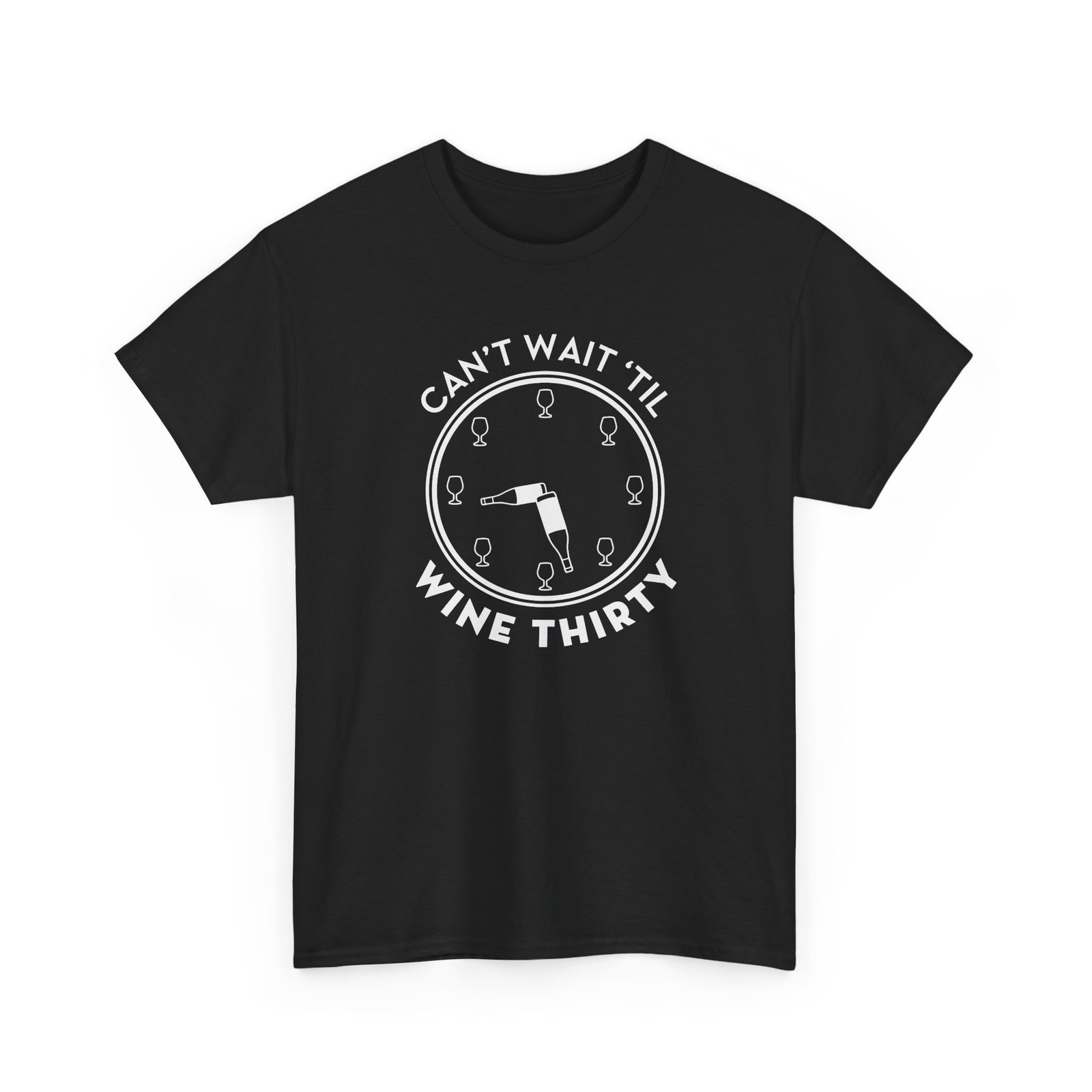 "Can’t Wait ’Til Wine-Thirty" Unisex T-Shirt – Time to Uncork - Image 19