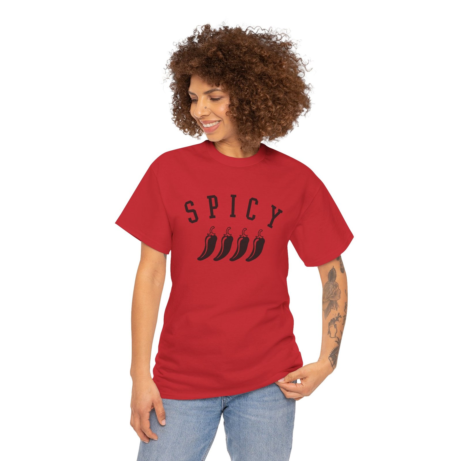 "SPICY" Unisex T-Shirt – Bring the Heat - Image 5