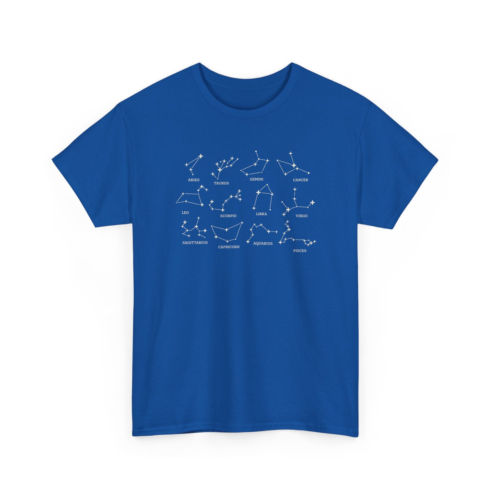 "Zodiac Constellations" Unisex T-Shirt – The Whole Sky in One Design - Image 25